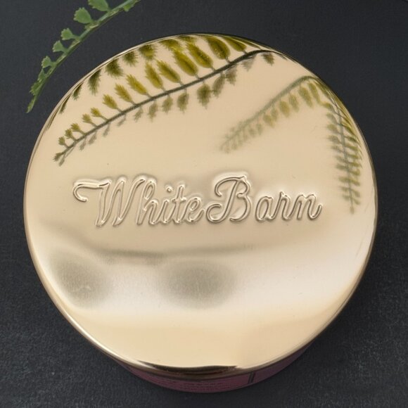 BBW Rose Water & Ivy White Barn Bath & Body Works 3 Wick Candle - Picture 8 of 10